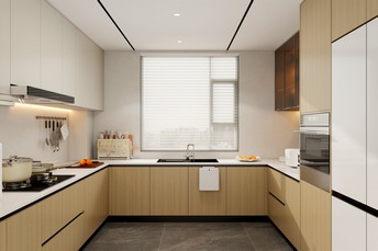 【臻選家裝樣板間】榀居+（櫥柜）丨u字型·實(shí)力與顏值并存